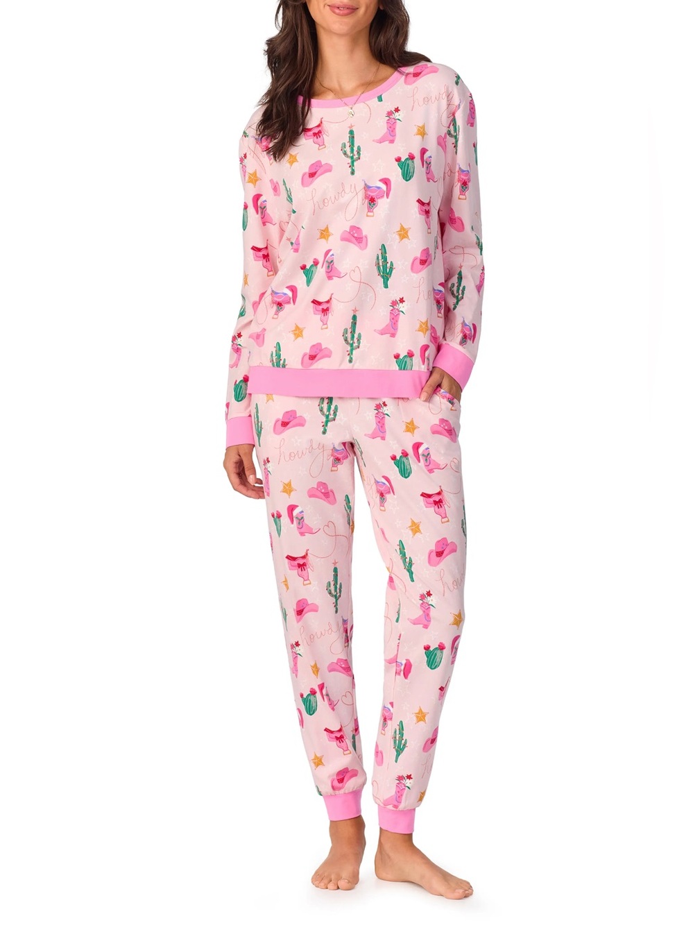 BedHead Pajamas Print Stretch Organic Cotton Size S
